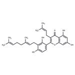 3'-Geranyl-3-prenyl-2',4',5,7-tetrahydroxyflavone