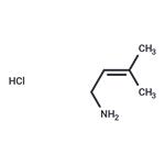 3-Methyl-2-buten-1-amine ? hydrochloride