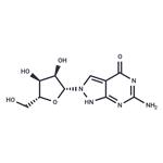 6-Amino-2,5-dihydro-2-(b-D-ribofuranosyl)-4H-pyrazolo[3,4-d]pyrimidin-4-one