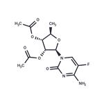 2′,3′-Di-O-acetyl-5′-deoxy-5-fluorocytidine