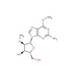 2-Amino-6-O-methyl-2’-O-methyl ? purine riboside