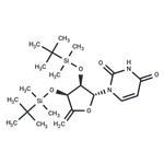 2’,3’-Bis(O-t-butyldimethylsilyl)-4’,5’-Didehydro-5’-deoxyuridine