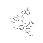 5’-O-(4,4’-Dimethoxytrityl)-3’-O-t-butyldimethylsilyl adenosine