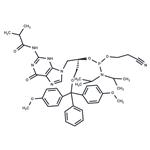 2’-O-(2-Cyanoethoxy) ? (diisopropylamino)phosphino-3’-O-(4,4’-dimethoxy triphenyl)methyl-N2-isobutyryl-(R)-9-(2,3-dihydroxypropyl)-guanine