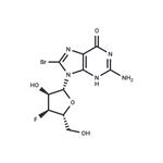 8-Bromo-3’-deoxy-3’-fluoroguanosine