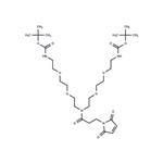 N-Mal-N-bis(PEG2-NH-Boc)