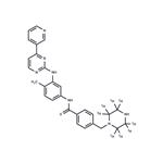 N-Desmethyl imatinib-d8