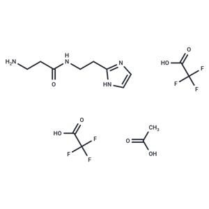 Carcinine ditrifluoroacetate Acetate