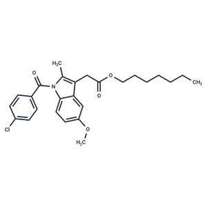 Indomethacin heptyl ester