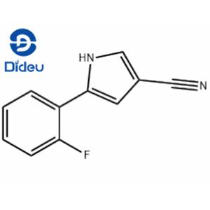 5-(2-fluorophenyl)-1H-pyrrole-3-carbonitrile