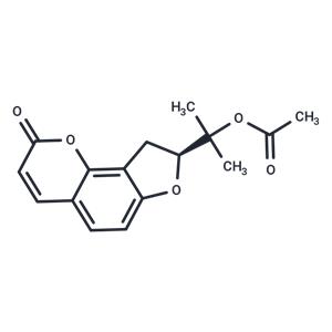 (+)-Columbianetin acetate