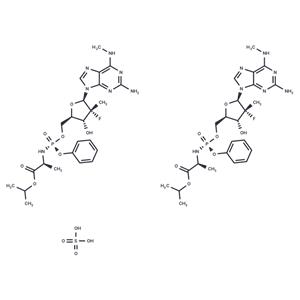 Bemnifosbuvir hemisulfate