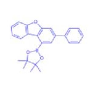 3-Phenyl-1-(4,4,5,5-tetramethyl-1,3,2-dioxaborolan-2-yl)dibenzofuran  