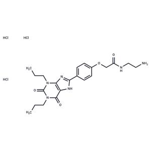 Xanthine amine congener trihydrochloride