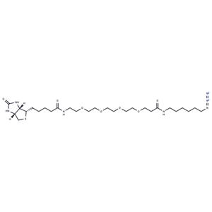 Biotin-PEG4-Amide-C6-Azide