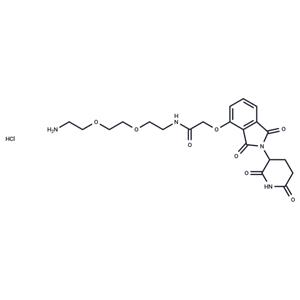 Thalidomide-O-amido-PEG2-C2-NH2 hydrochloride