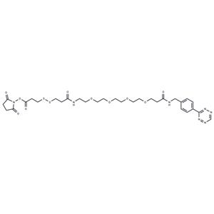 Tetrazine-PEG4-SS-NHS