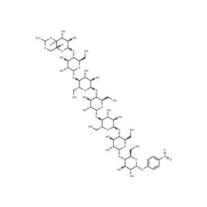 Ethylidene-4-nitrophenyl-a-D-Maltoheptaoside