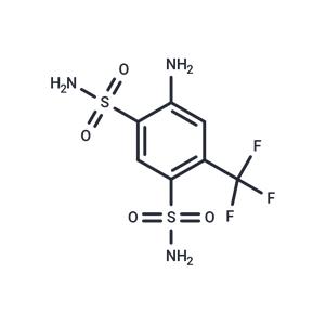 4-Amino-6-(trifluoromethyl)benzene-1,3-disulfonamide