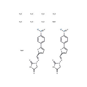 Dantrolene sodium hemiheptahydrate