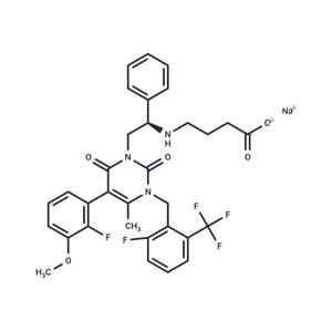 Elagolix sodium