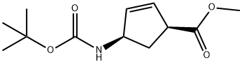 (1S,4R)-Methyl 4-((tert-butoxycarbonyl)amino)cyclopent-2-enecarboxylate