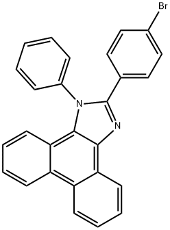 2-(4-bromophenyl)-1-phenyl-1H-phenanthro[9,10-d]-imidazole