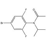 N-(4-bromo-2,6-difluorophenyl)-N-propan-2-ylacetamide?