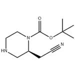 tert-butyl (2S)-2-(cyanomethyl)piperazine-1-carboxylate