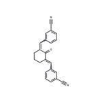 Benzonitrile, 3,3'-[(2-oxo-1,3-cyclohexanediylidene)dimethylidyne]bis-