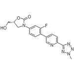 3-[3-Fluoro-4-[6-(2-methyl-2H-tetrazol-5-yl)-3-pyridinyl]phenyl]-5-(hydroxymethyl)-2-oxazolidinone pictures