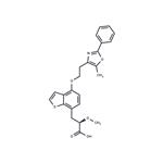 Benzo[b]thiophene-7-propanoic acid, α-methoxy-4-[2-(5-methyl-2-phenyl-4-oxazolyl)ethoxy]-, (αR)-