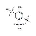 4-Amino-6-(trifluoromethyl)benzene-1,3-disulfonamide