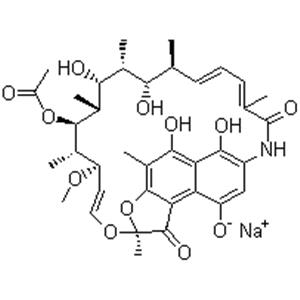 Rifamycin sodium salt