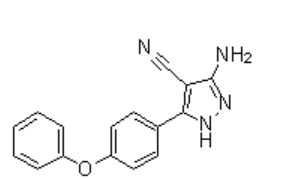 3-Amino-4-cyano-5-(4-phenoxyphenyl)pyrazole