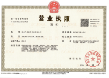 Business License Of EnterpriseLegal Person