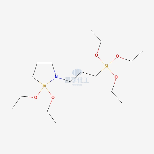 (1-(3-Triethoxysilyl)propyl)-2,2-diethoxy-1-aza-2-silacyclopentane