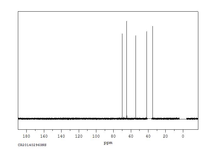 (S)-(+)-1-Methyl-3-pyrrolidinol(104641-59-0) <sup>13</sup>C NMR