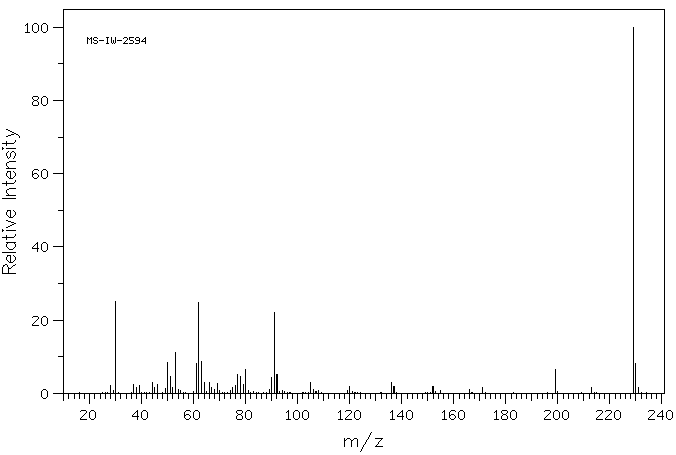 PICRIC ACID(88-89-1) MS