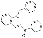 3-[2-(BENZYLOXY)PHENYL]-1-PHENYLPROP-2-EN-1-ONE Struktur