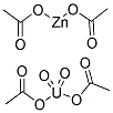 URANYL ZINC ACETATE Struktur