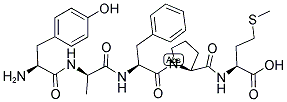 (D-ALA2,MET5)-BETA-CASOMORPHIN (1-5) (BOVINE) Struktur