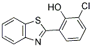 2-(2-BENZOTHIAZOLYL)-6-CHLOROPHENOL Struktur