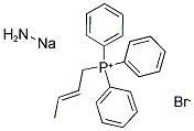 CROTYLTRIPHENYLPHOSPHONIUM BROMIDE AND SODIUM AMIDE Struktur