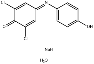 2,6-DICHLOROINDOPHENOL SODIUM SALT HYDRATE Struktur