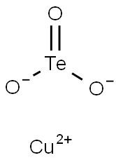 COPPER TELLURITE Struktur