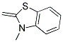 2,3-DIHYDRO-3-METHYL-2-METHYLENEBENZOTHIAZOLE Struktur