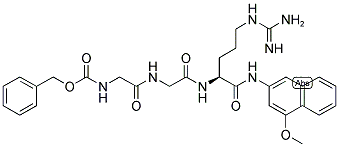 Z-GLY-GLY-ARG-4-METHOXY-2-NAPHTHYLAMINE Struktur