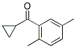 CYCLOPROPYL 2,5-DIMETHYLPHENYL KETONE Struktur