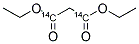 DIETHYL MALONATE, [1,3-14C] Struktur
